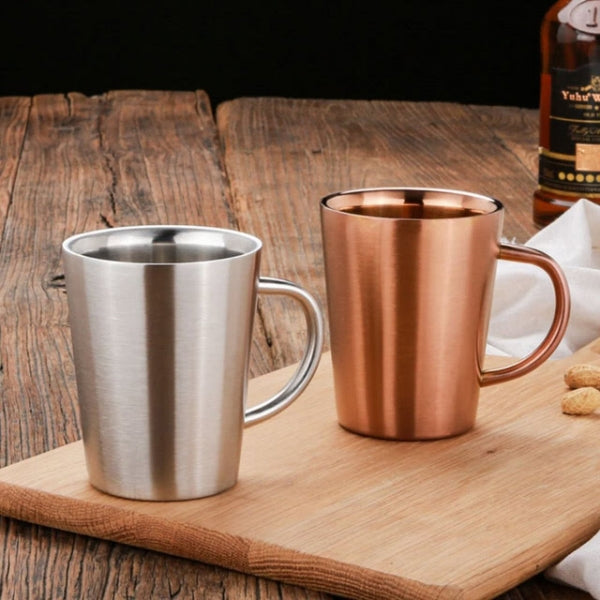 Custom Logo Stainless steel three-color coffee cup | Premium Corporate Gifts and Promotional Gifts