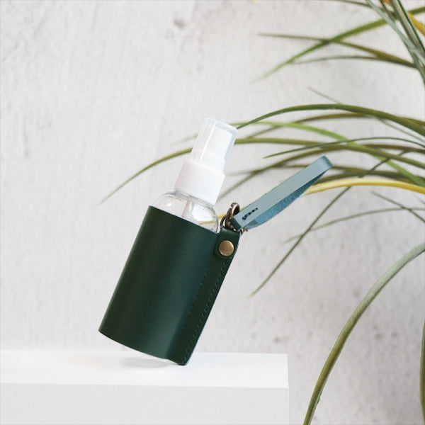 Custom Logo Leather Multi-Colored Cylindrical Spray Bottle Holster | Premium Corporate Gifts and Promotional Gifts