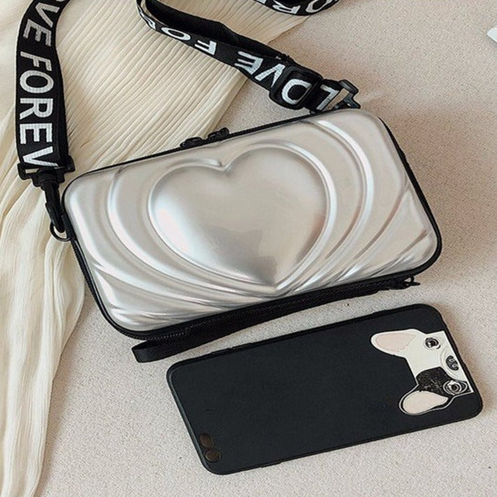 Custom Logo Love Travel Hard Shell Side Backpack | Premium Corporate Gifts and Promotional Gifts