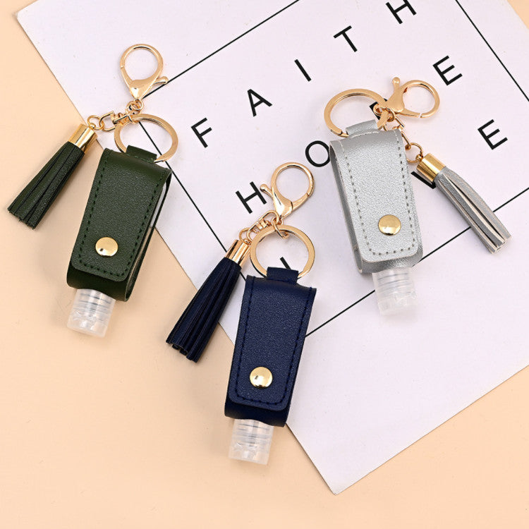 Custom Logo Tassel Alcohol Bottle Keychain 30ml | Premium Corporate Gifts and Promotional Gifts