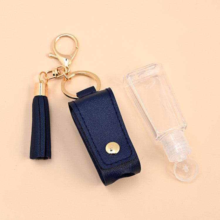 Custom Logo Tassel Alcohol Bottle Keychain 30ml | Premium Corporate Gifts and Promotional Gifts