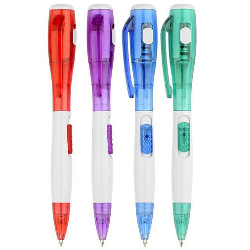 Custom Logo LED Light Advertising Ballpoint Pen | Premium Corporate Gifts and Promotional Gifts