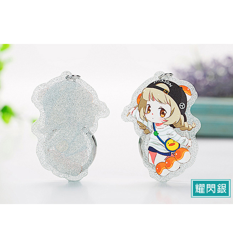 Custom Logo Acrylic Advertising Keychain | Premium Corporate Gifts and Custom Gifts