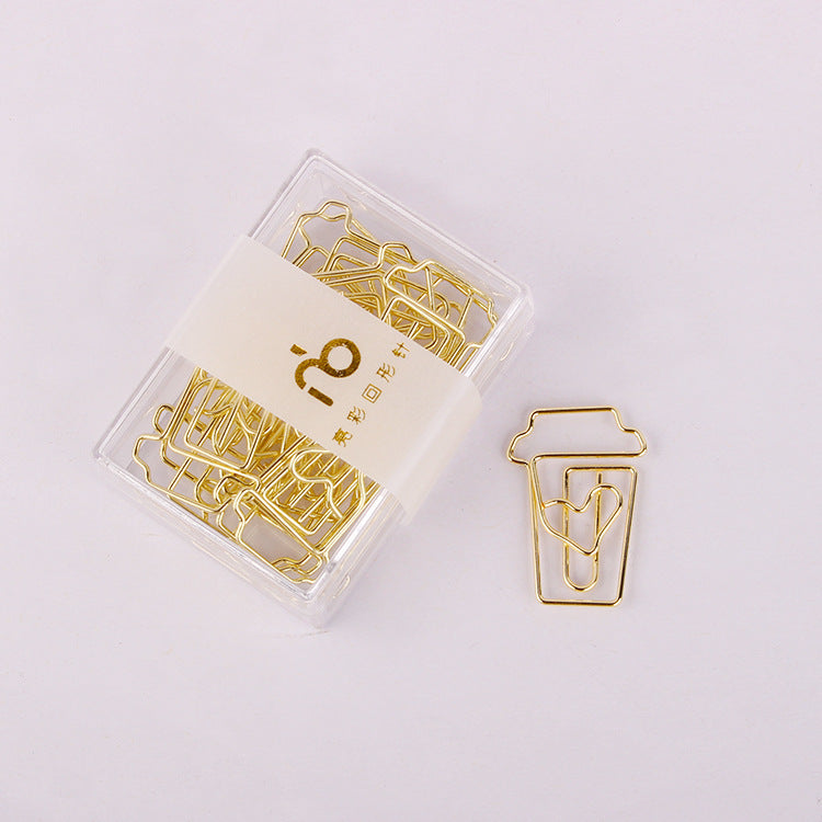 Custom Logo Custom-made paper clips (12 pieces) | Premium Corporate Gifts and Promotional Gifts