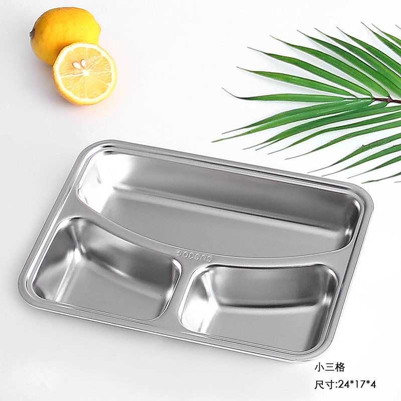 Custom Logo Stainless Steel Dinner Plate Set with Lid | Premium Corporate Gifts and Promotional Gifts