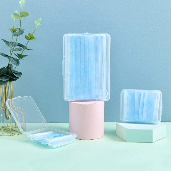 Custom Logo Transparent Mask Storage Box | Premium Corporate Gifts and Custom Gifts