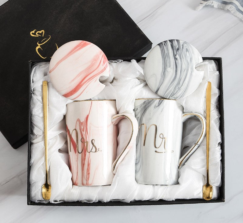 Custom Logo European style stone pattern cup gift box | Premium Corporate Gifts and Promotional Gifts