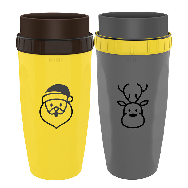 Custom Logo Creative Banana Lidless Niu Niu Cup | Premium Corporate Gifts and Promotional Gifts