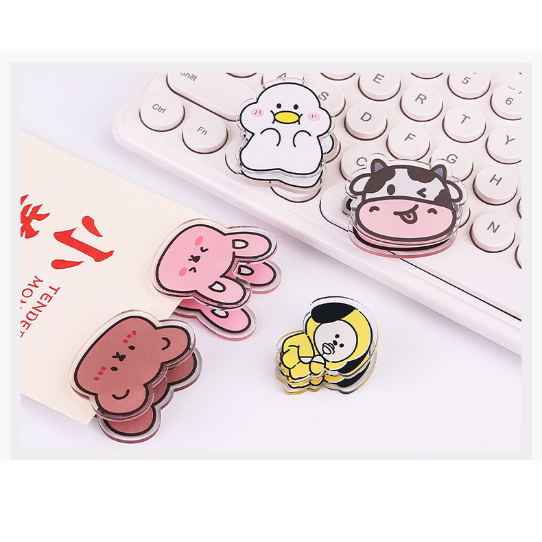 Custom Logo Acrylic Shaped Clip | Premium Corporate Gifts and Custom Gifts