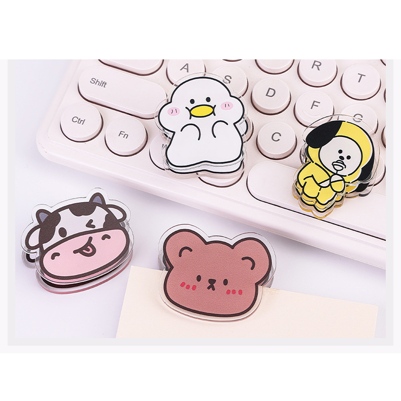 Custom Logo Acrylic Shaped Clip | Premium Corporate Gifts and Custom Gifts