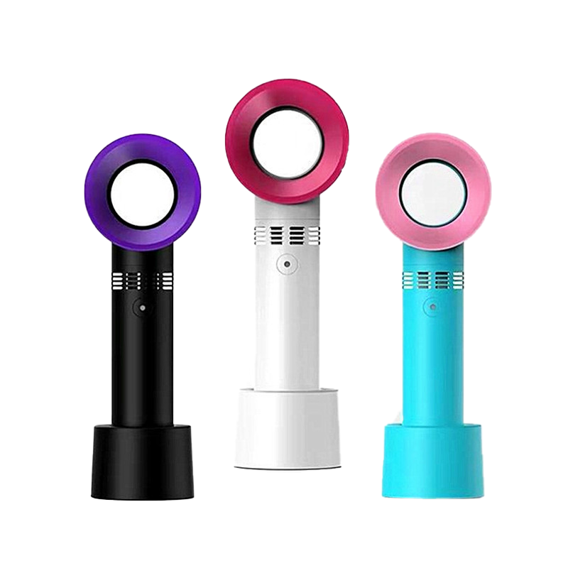 Custom Logo Bladeless Desktop Handheld Fan | Premium Corporate Gifts and Promotional Gifts