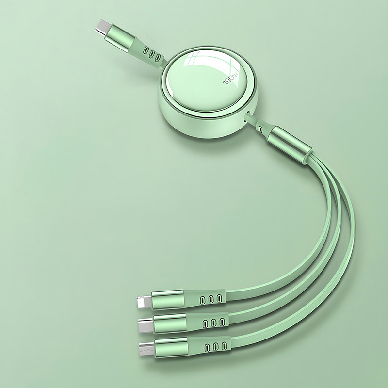 Custom Logo Car Fast Charging 3-in-1 Charging Cable | Premium Corporate Gifts and Promotional Gifts