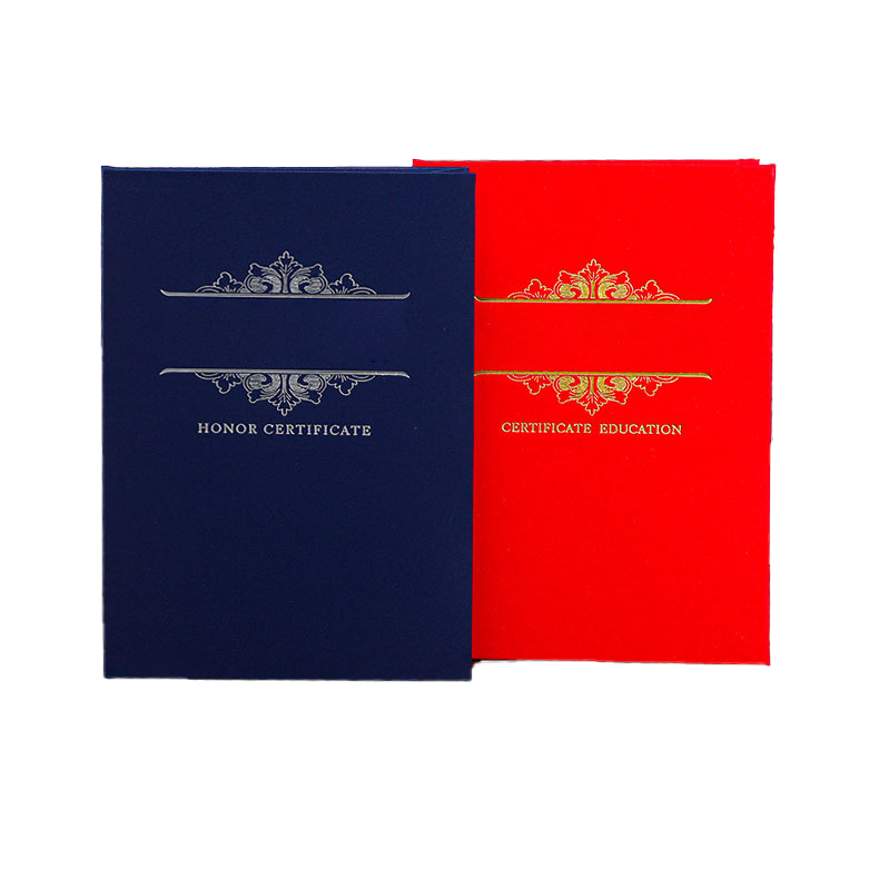Custom Logo Hot Stamping Certificate Holder | Premium Corporate Gifts and Promotional Gifts