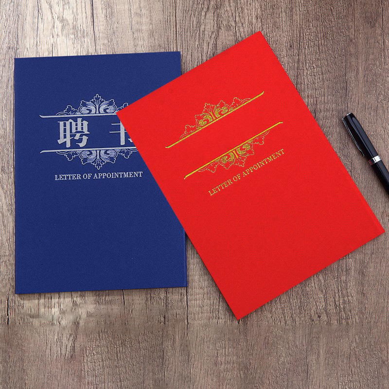 Custom Logo Hot Stamping Certificate Holder | Premium Corporate Gifts and Custom Gifts