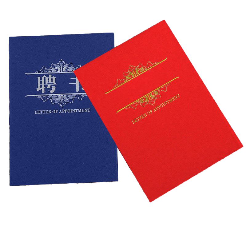 Custom Logo Hot Stamping Certificate Holder | Premium Corporate Gifts and Custom Gifts