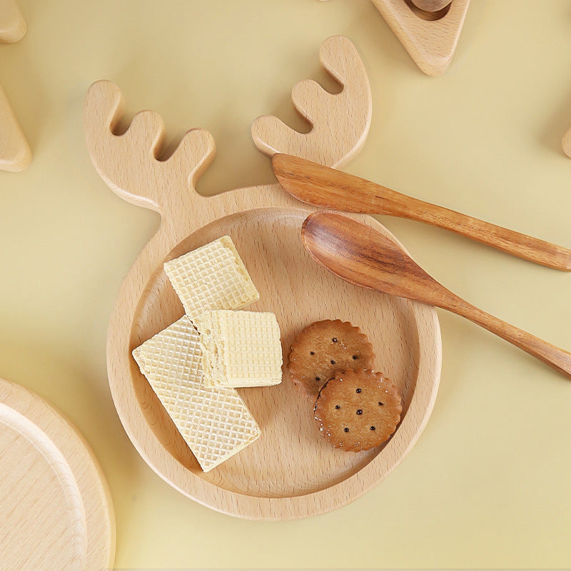 Custom Logo Christmas Wooden Snack Tray | Premium Corporate Gifts and Promotional Gifts
