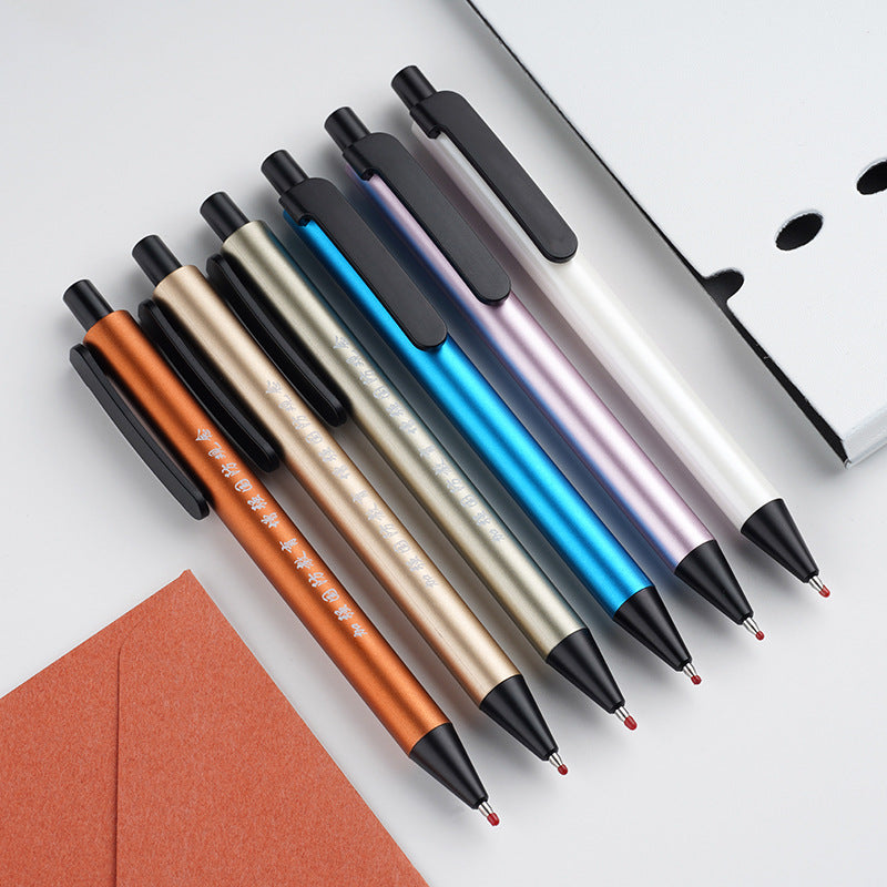 Custom Logo Color-Painted Click Promotional Pen | Premium Corporate Gifts and Custom Gifts