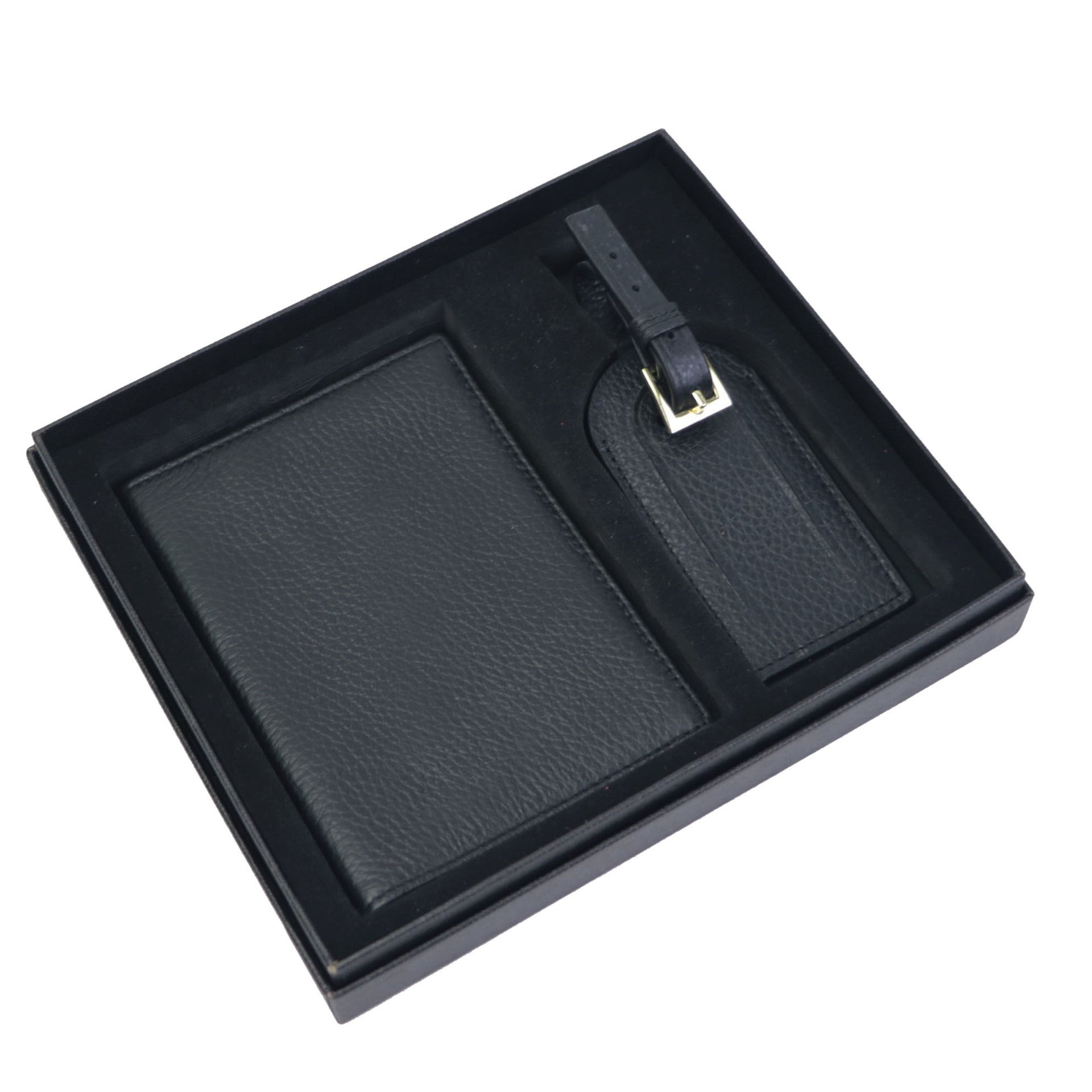 Custom Logo High-end leather simple travel gift box | Premium Corporate Gifts and Promotional Gifts