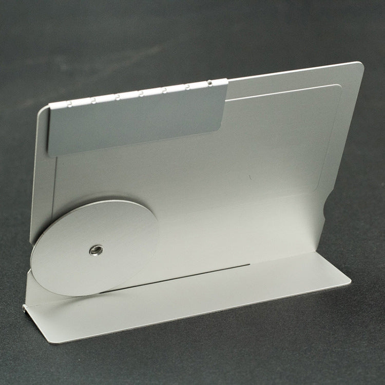Custom Logo Creative Ultra-thin Aluminum Perpetual Calendar | Premium Corporate Gifts and Custom Gifts
