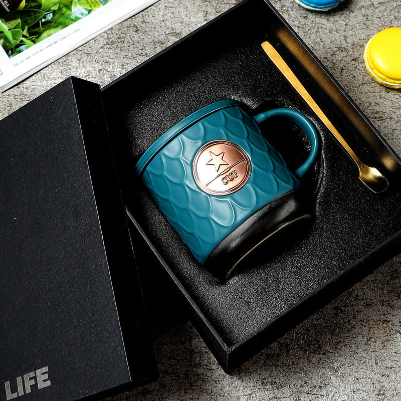 Custom Logo High-end copper sheet mug gift box | Premium Corporate Gifts and Promotional Gifts