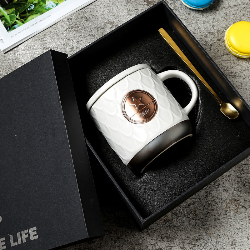 Custom Logo High-end copper sheet mug gift box | Premium Corporate Gifts and Promotional Gifts