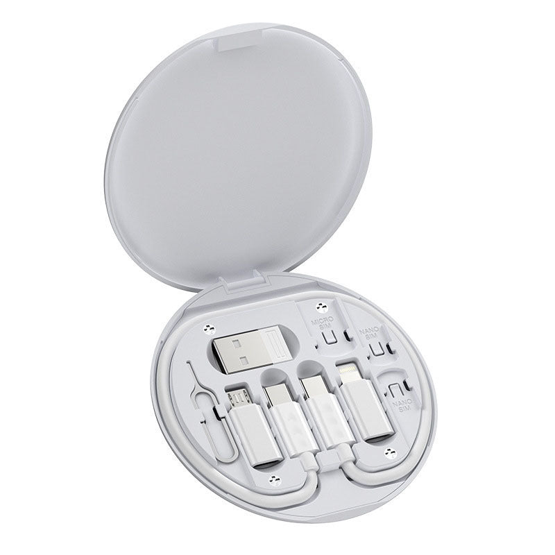 Custom Logo Small Disc Multifunctional Data Cable Storage Box | Premium Corporate Gifts and Custom Gifts