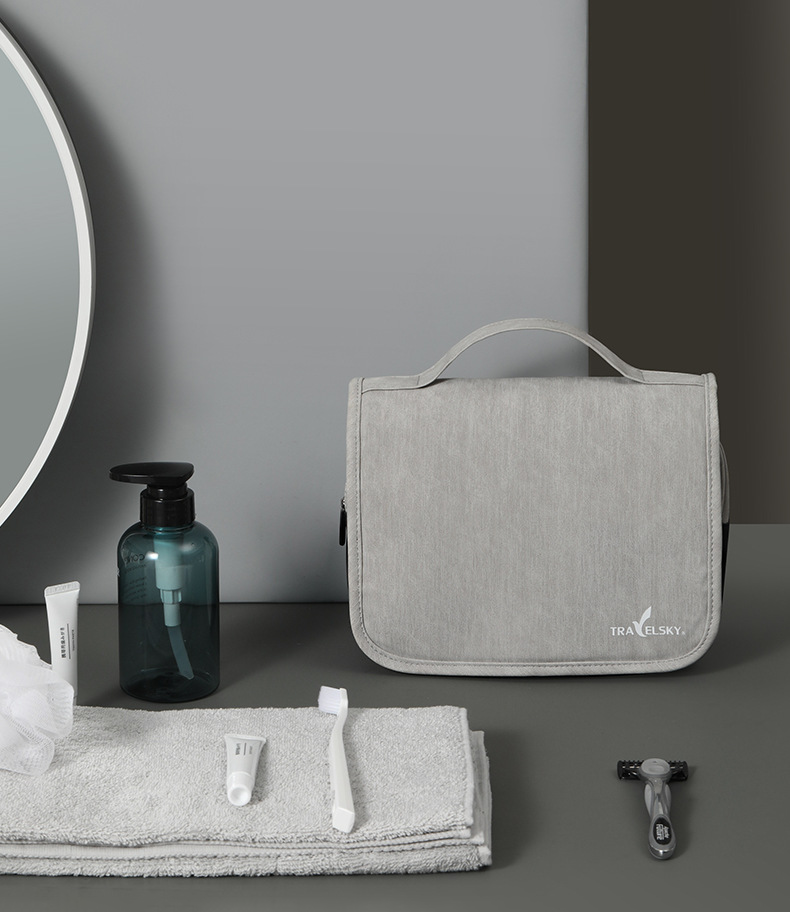 Custom Logo Waterproof Travel Hook Toiletry Bag | Premium Corporate Gifts and Custom Gifts