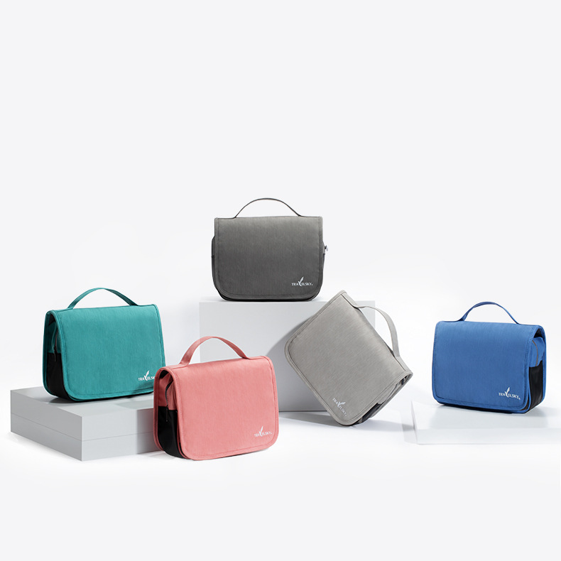 Custom Logo Waterproof Travel Hook Toiletry Bag | Premium Corporate Gifts and Promotional Gifts