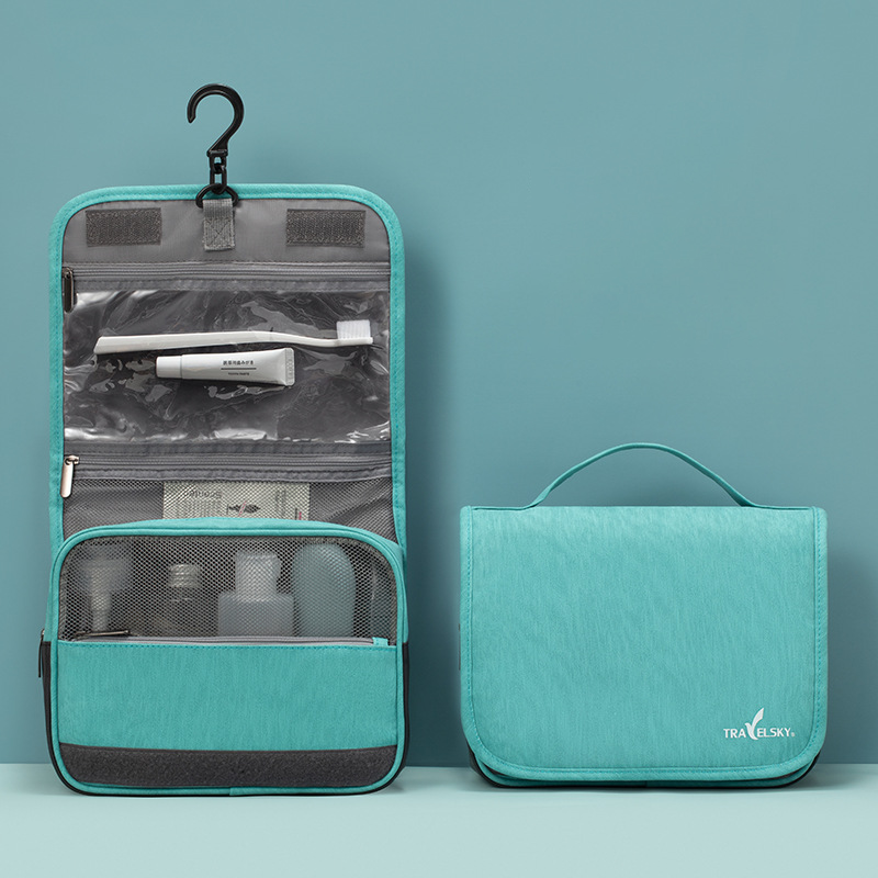 Custom Logo Waterproof Travel Hook Toiletry Bag | Premium Corporate Gifts and Custom Gifts
