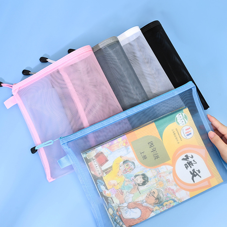 Custom Logo Nylon Mesh Document Bag Storage Bag | Premium Corporate Gifts and Promotional Gifts