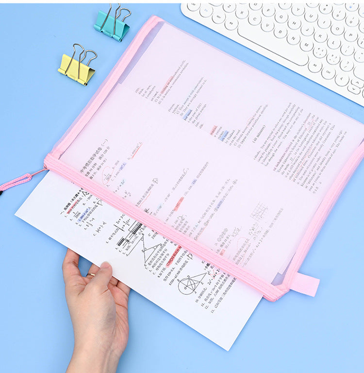 Custom Logo Nylon Mesh Document Bag Storage Bag | Premium Corporate Gifts and Promotional Gifts