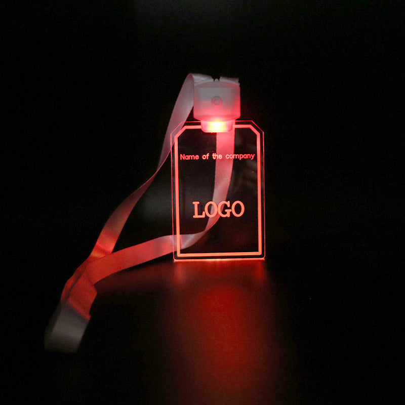 Custom Logo Luminous Badge Identification Card | Premium Corporate Gifts and Promotional Gifts