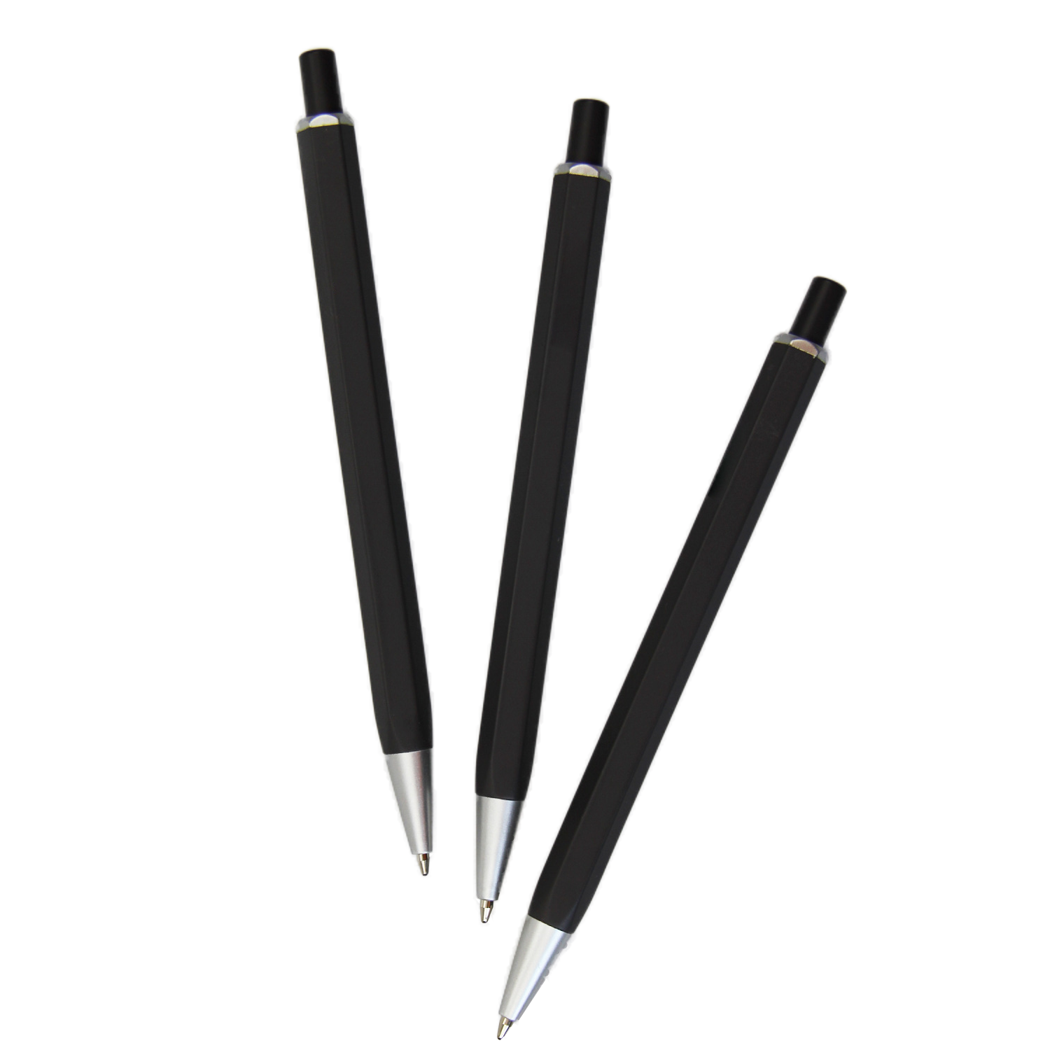 Custom Logo Press-type hexagonal ballpoint pen advertising pen | Premium Corporate Gifts and Promotional Gifts