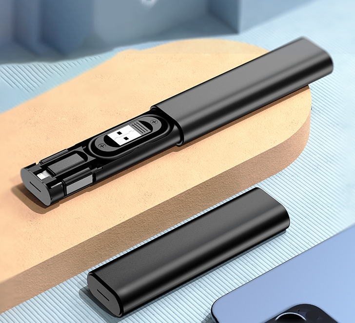 Custom Logo Multi-functional fast charging data cable set | Premium Corporate Gifts and Promotional Gifts