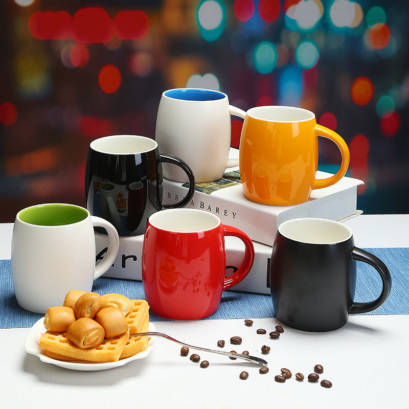 Custom Logo Inner Color Two-Color Mug 420ml | Premium Corporate Gifts and Promotional Gifts