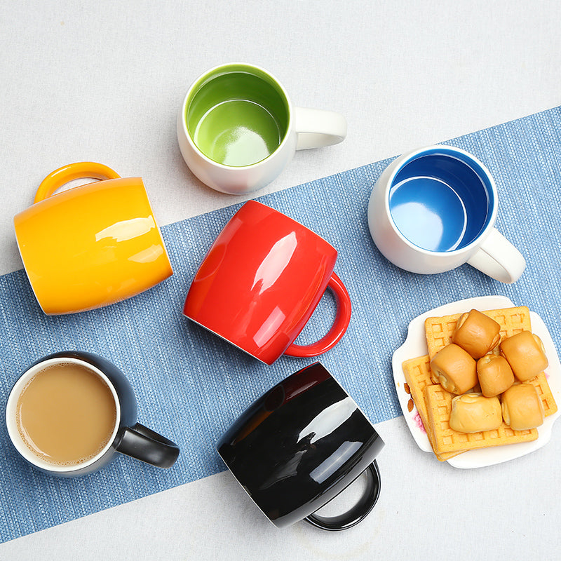 Custom Logo Inner Color Two-Color Mug 420ml | Premium Corporate Gifts and Promotional Gifts