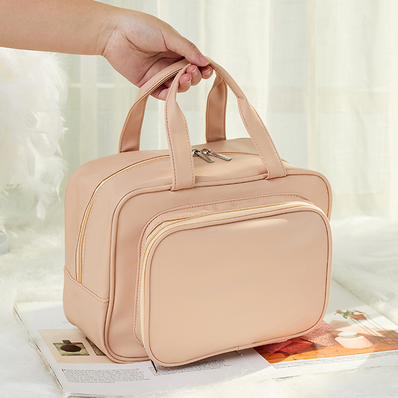 Custom Logo Dry and Wet Separation Candy-Colored Toiletry Bag | Premium Corporate Gifts and Promotional Gifts