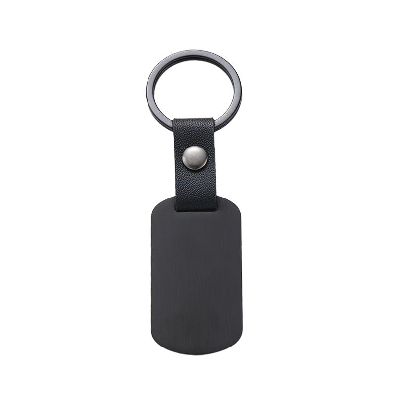 Custom Logo Metal leather buckle tag keychain | Premium Corporate Gifts and Promotional Gifts
