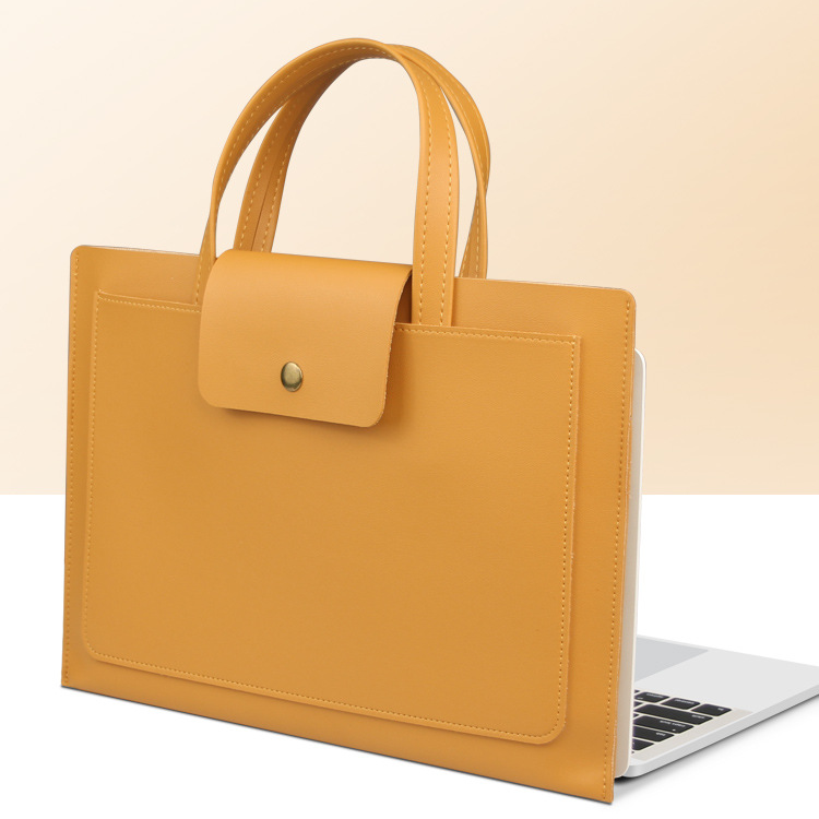Custom Logo Leather Laptop Bag Briefcase | Premium Corporate Gifts and Promotional Gifts
