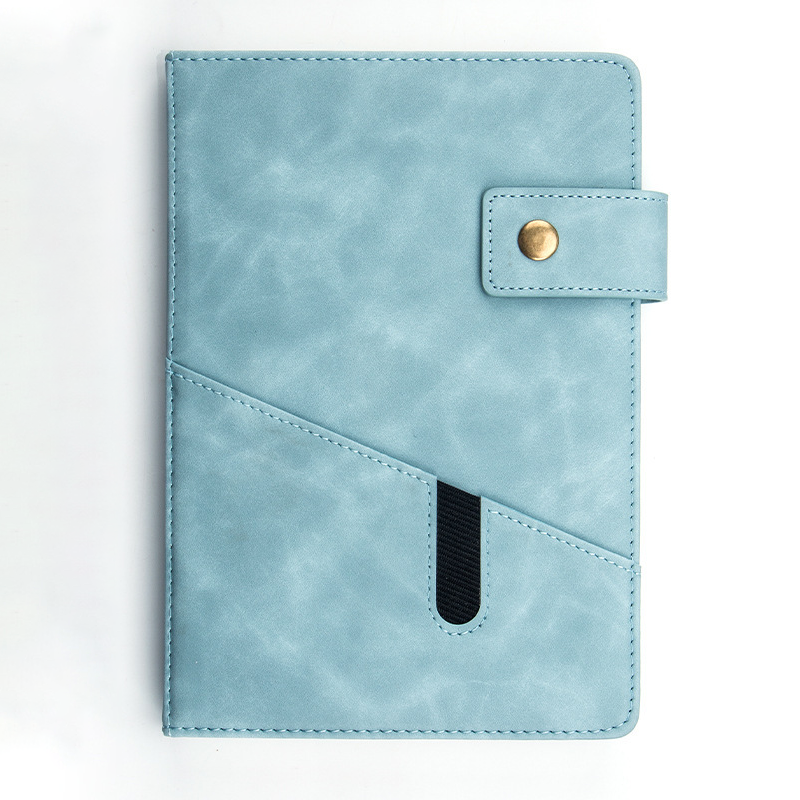 Custom Logo Copper Buckle Storage Clip Notebook | Premium Corporate Gifts and Custom Gifts