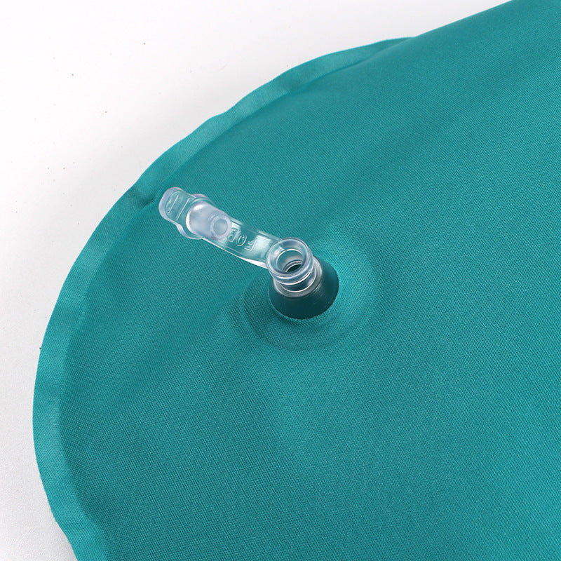 Custom Logo Press-type square inflatable neck pillow (milk shredded) | Premium Corporate Gifts and Custom Gifts