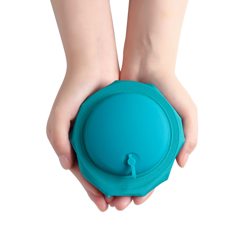 Custom Logo Press-type square inflatable neck pillow (milk shredded) | Premium Corporate Gifts and Promotional Gifts