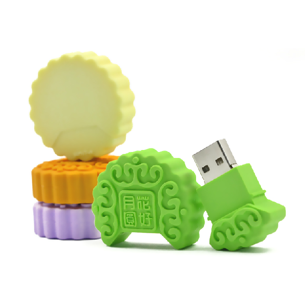 Custom Logo Mooncake Flash Drive | Premium Corporate Gifts and Promotional Gifts