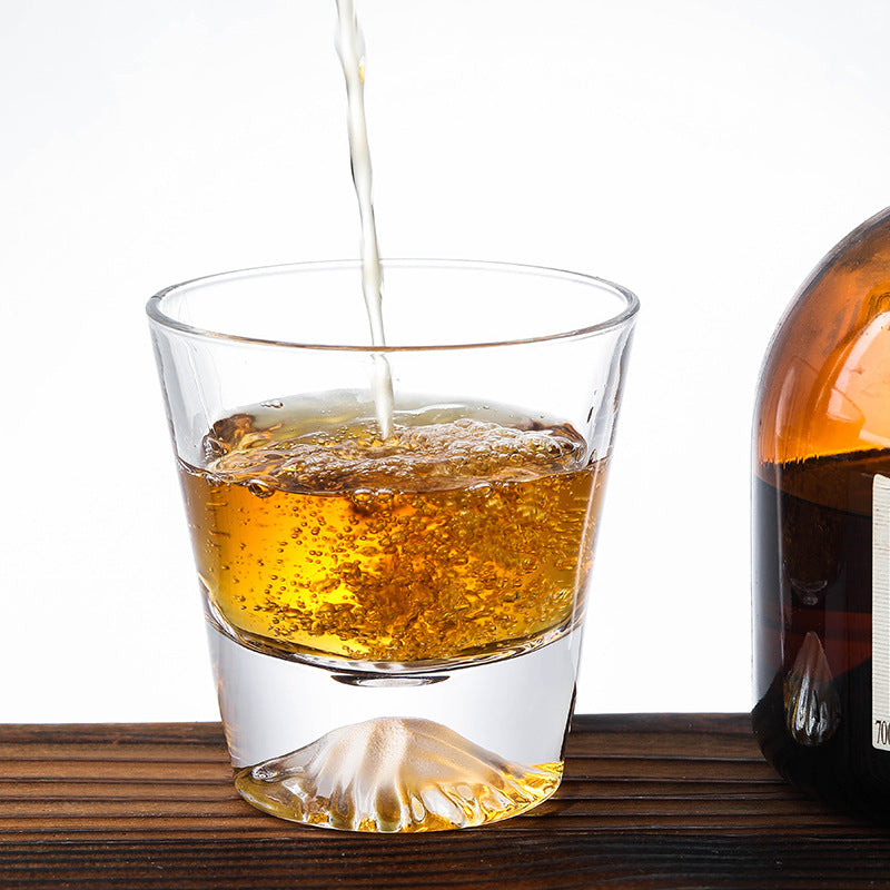 Custom Logo Mt. Fuji Glass Mountain Viewing Cup | Premium Corporate Gifts and Promotional Gifts