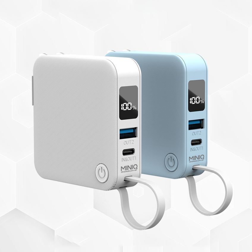 Custom Logo Self-Cable All-in-One Power Bank | Premium Corporate Gifts and Custom Gifts