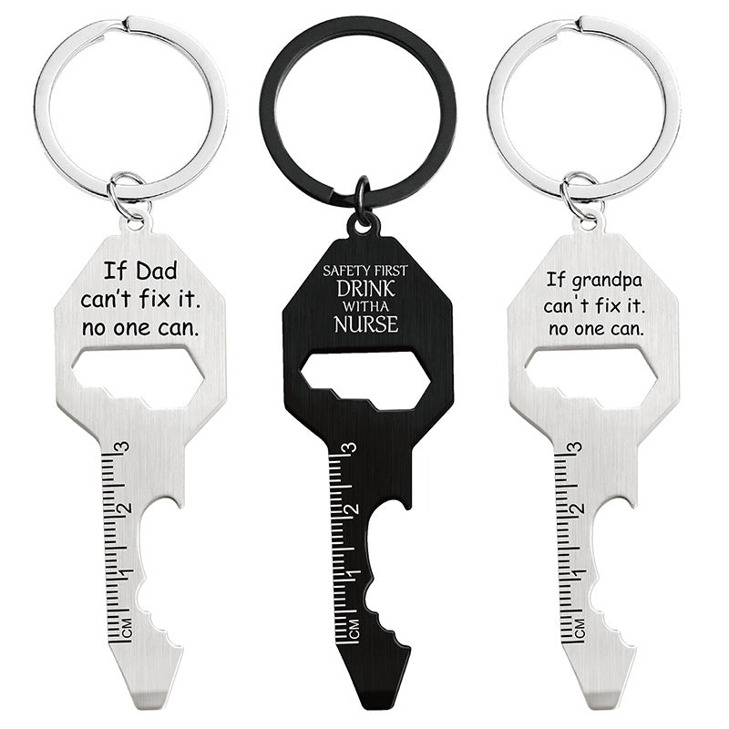 Custom Logo Wrench Screwdriver Multifunctional Keychain | Premium Corporate Gifts and Promotional Gifts