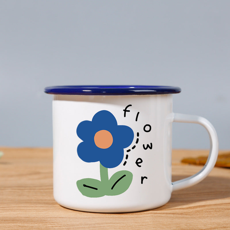 Custom Logo Lightweight and durable enamel cups | Premium Corporate Gifts and Promotional Gifts