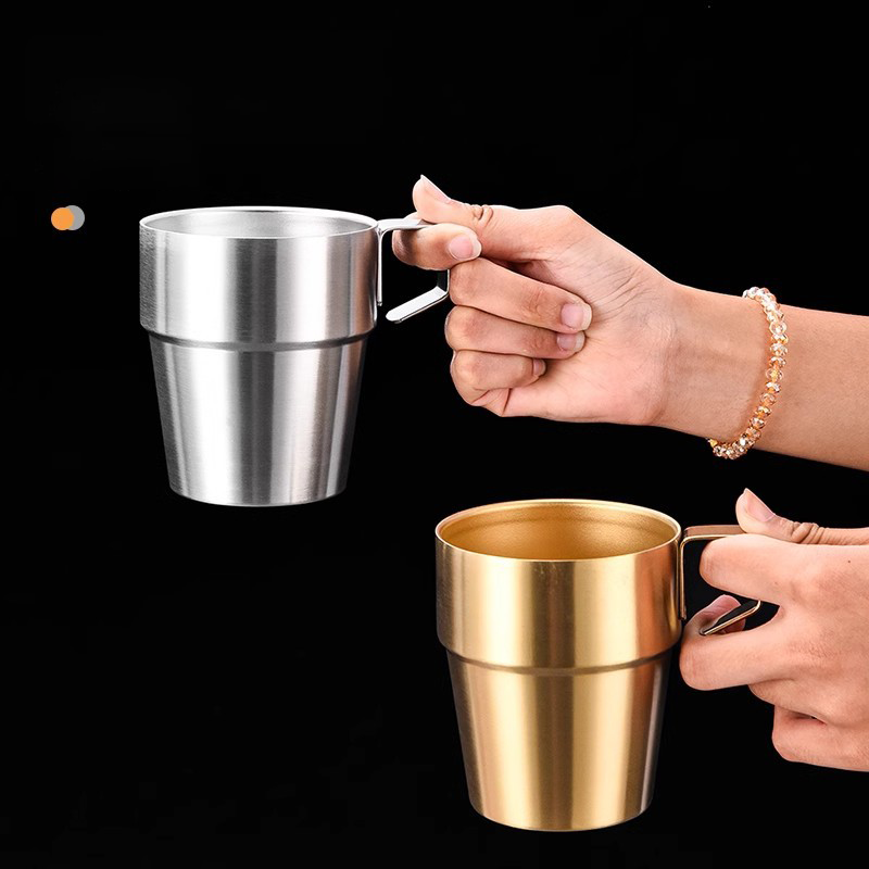 Custom Logo Stainless Steel Camping Stacking Cup | Premium Corporate Gifts and Promotional Gifts