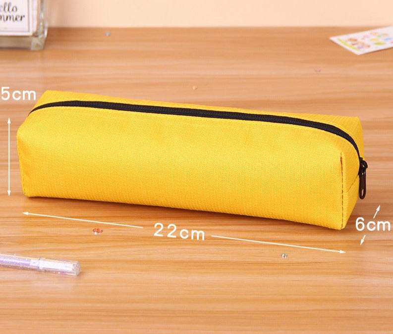 Custom Logo Solid Color Oxford Cloth Pencil Bag | Premium Corporate Gifts and Custom Gifts