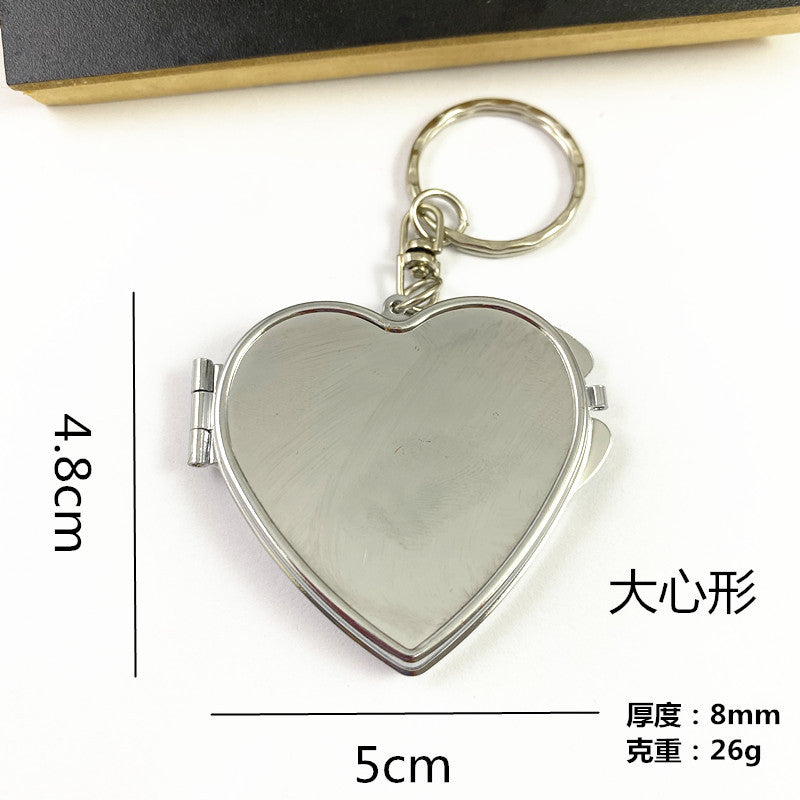 Custom Logo Metal Mirror Keychain | Premium Corporate Gifts and Promotional Gifts